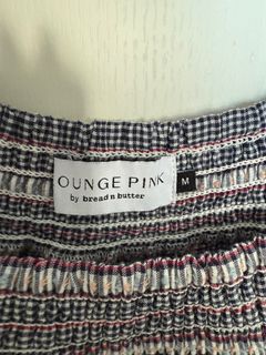 Lounge Pink by bread n butter 格仔上衣64209638053505110