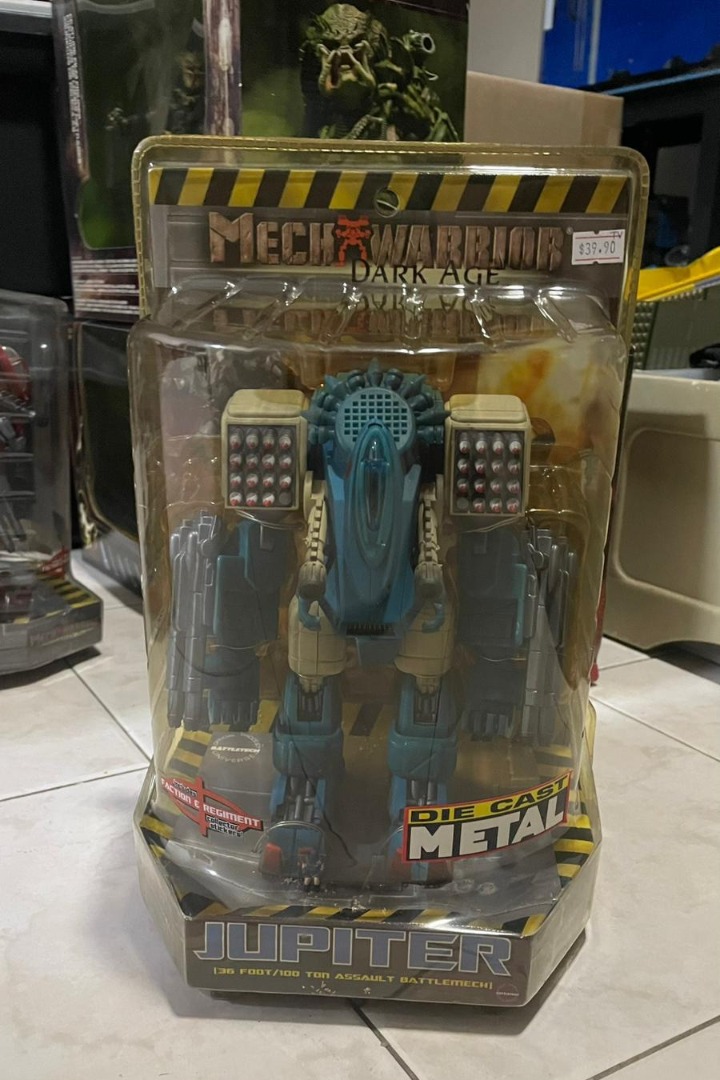 MechWarrior Dark Age Jupiter Die Cast Metal Action Figure, Hobbies ...