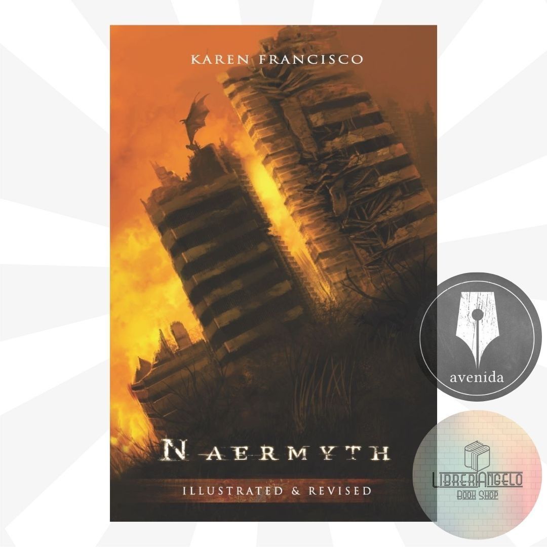 NAERMYTH by Karen Francisco (Category: Storybooks) located in Caloocan City. Submitted by libreriakomikslibro (Listing ID 1385829109, Image 1). Description: NAERMYTH Written by Karen Francisco Cover Illustration and Design by Karen Francisco Published by 19th Avenida Publishing House © 2021 Never were they myth in the first place... The world ended. It was not because of a comet, prophecy, or natural disaster, but because every myth ever written 