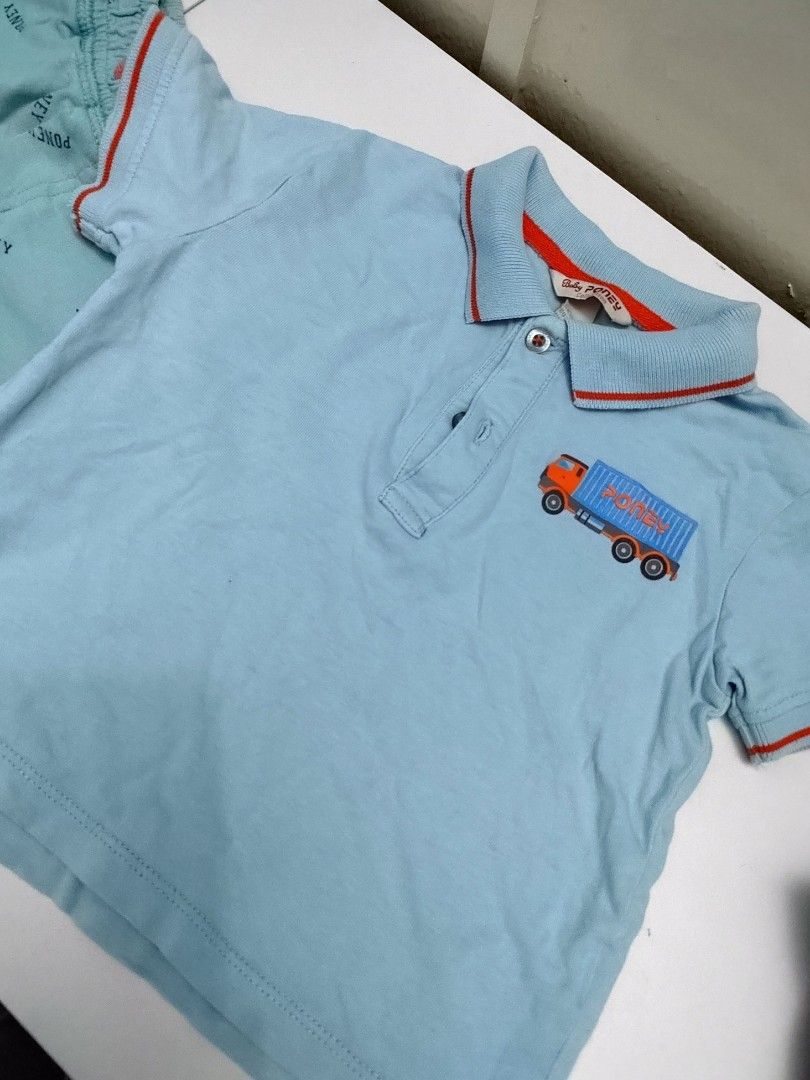 Poney tiny button (Category: Babies & Kids Fashion) located in Semenyih. Submitted by iekasya (Listing ID 1385814663, Image 3). Description: Poney shirt 12-18m-rm10 poney pants 6-12m-rm5 tiny button 12-18m-rm5.