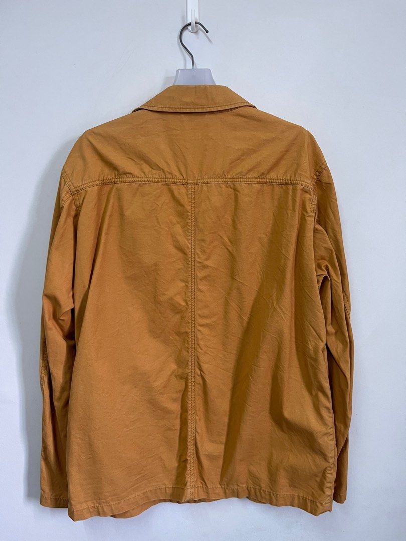 Pull & Bear Outerwear (Category: Coats, Jackets and Outerwear) located in Ayer Itam. Submitted by nerdboyresell (Listing ID 1385812203, Image 2). Description: Condition 9/10 Size XL Pit 22 Labuh 30 Mustard Yellow Price exclude postage.