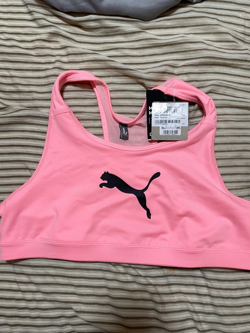 Puma Sports Bra (Category: Activewear) located in Pasig City. Submitted by karughstuff (Listing ID 1385968351, Image 1). Description: Bnew, comes with no pads talaga RFS: Wrong size ;( 🛍️🛍️ discount if you’re buying more than 1 item payment: gcash, bpi, bdo shipping: ggx, grab, lalamove meetup: bgc (fort strip/oneboni area).