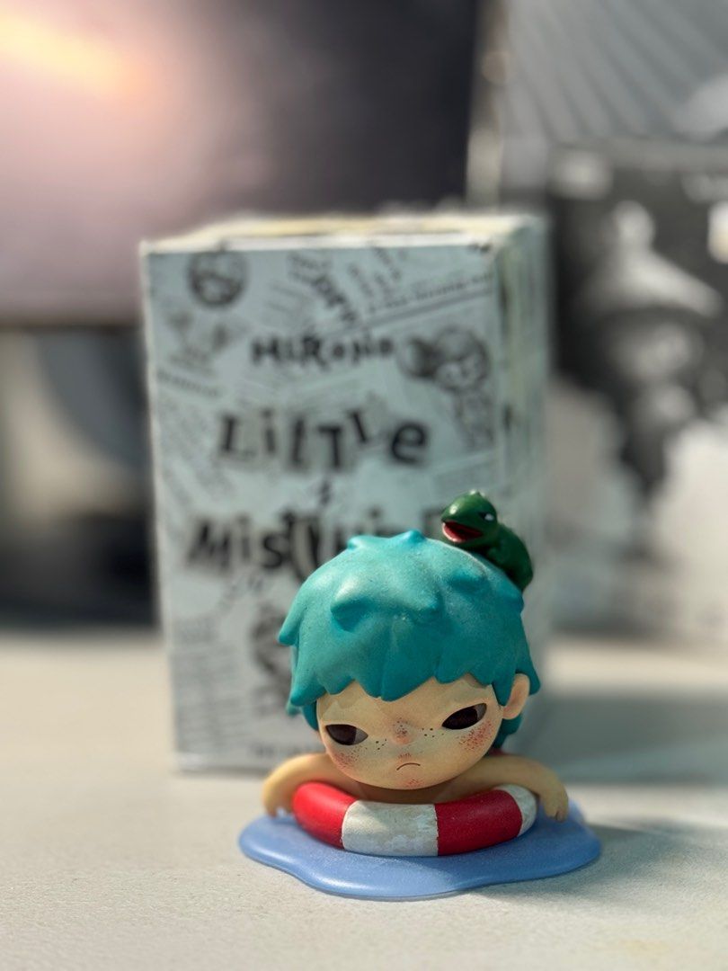 ‼️QUITTING SALE Hirono float (Category: Designer & Blind Box Toys) located in Manila. Submitted by cm.declutters (Listing ID 1385863299, Image 1). Description: With box and foil.