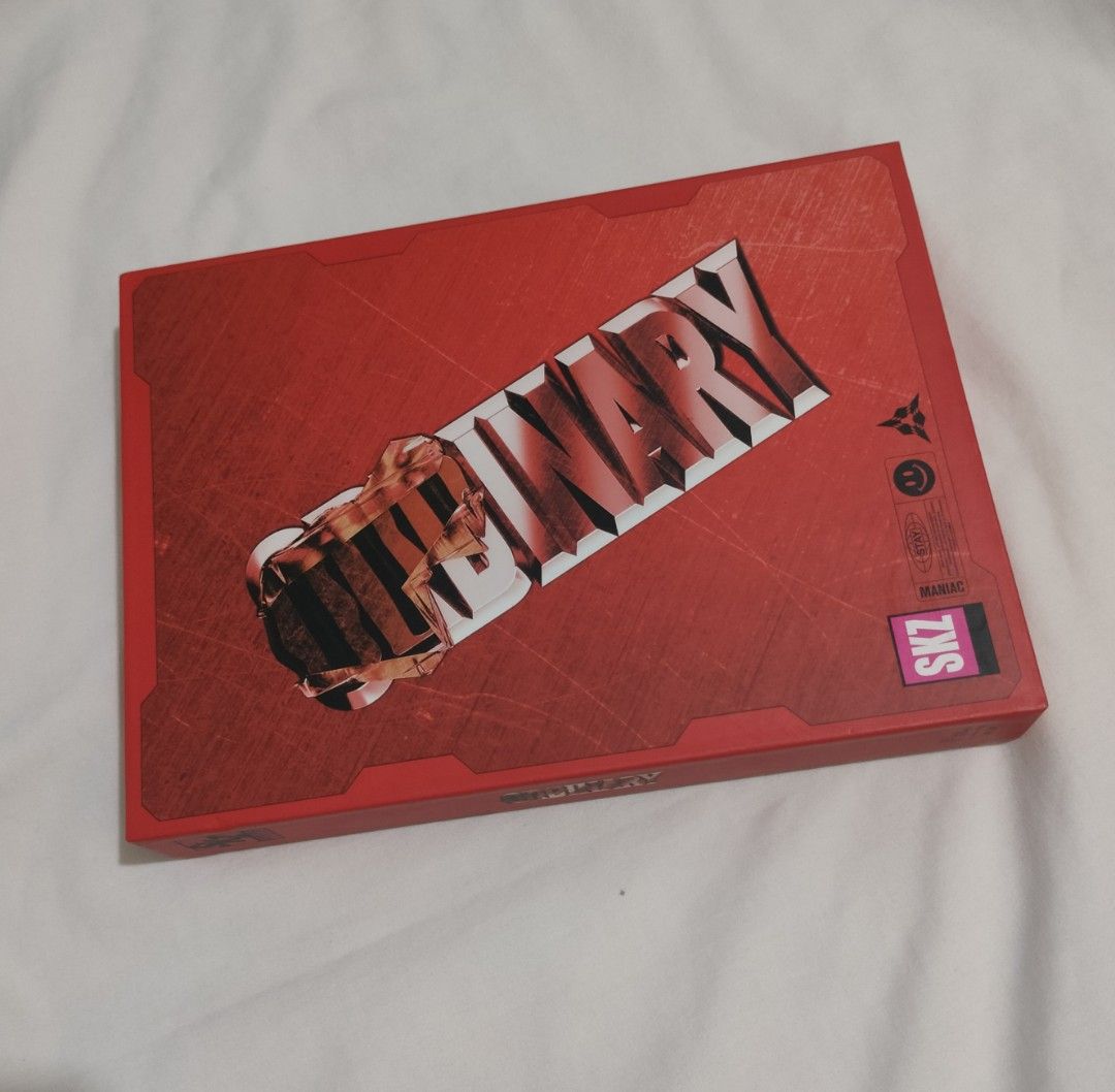 SKZ ODDINARY Mask Off Version (Red) (Category: CDs & DVDs) located in Bulacan. Submitted by decluttermeans (Listing ID 1385849237, Image 1). Description: WTS/LFB Unsealed Album *still complete inclusions Stray Kids ODDINARY Mask Off Version (Red) Inclusions: ✓ CD ✓ Photobook ✓ (2) photocard ✓ ID card ✓ Trading unit Photocard ✓ Sticker ✓ Lyrics Sheet ✓ Original Package Box ✓ Mini Poster ✓ Folded Poster Rfs: Decluttering/School Expenses LOC: San Jo