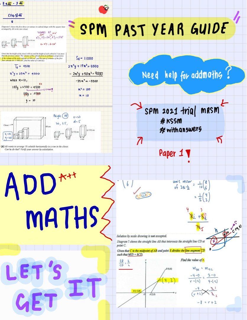 SPM ADDMATHS MINI GUIDE PACK, Hobbies & Toys, Books & Magazines ...