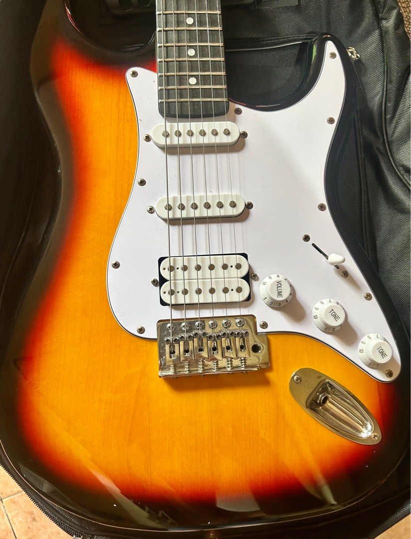 Electric Guitar Stratocaster Donner (Category: Musical Instruments) located in Paranaque City. Submitted by dominiclorico (Listing ID 1385825018, Image 2). Description: Electric Guitar Donner Stratocaster DST 100 Donner Guitar is sold in the US , UK, multiple countries and distributed by RJ Guitars Philippines. Very good guitar at an affordable price. Sounds really good. Stratocaster with tobacco sunburst color. For me, this is better than Squier