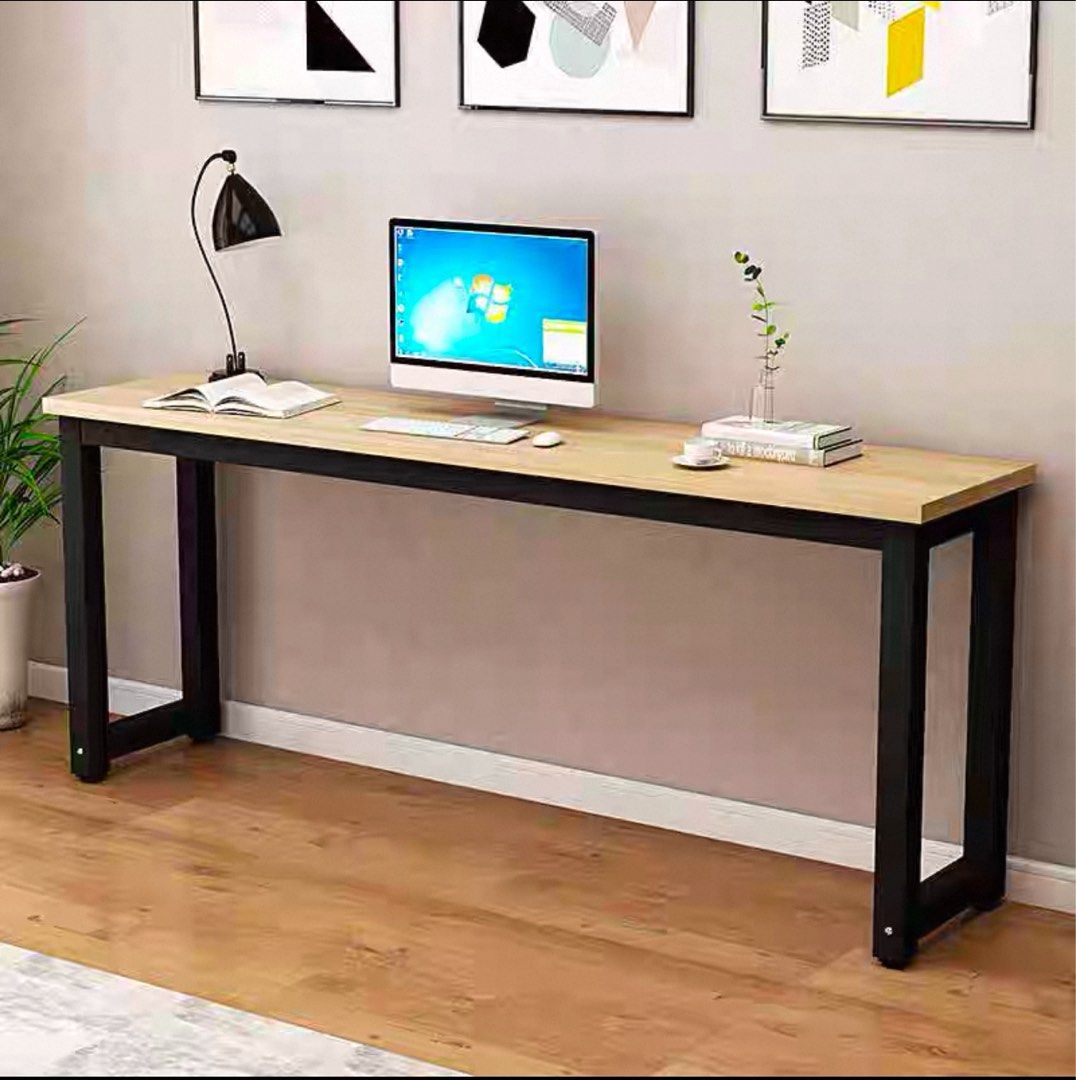 Study Table (Category: Tables & Sets) located in Singapore. Submitted by leelee9191 (Listing ID 1385919999, Image 1). Description: L:180cm W:40cm H:74cm.