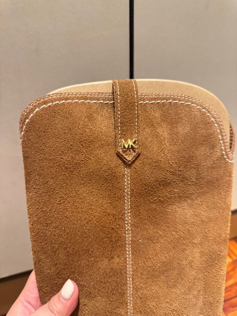 Suede Michael Kors Boots (Category: Boots) located in Pasig City. Submitted by checkingoutcloset (Listing ID 1385861456, Image 2). Description: .