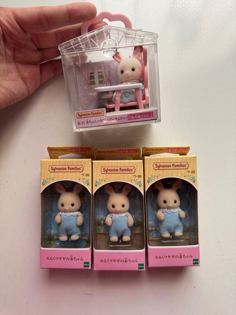 Sylvanian Families (Category: Plushies & Soft Toys) located in Pasig City. Submitted by camiefielax (Listing ID 1385846470, Image 2). Description: for faster transaction pm fiaxplushies on blue app.