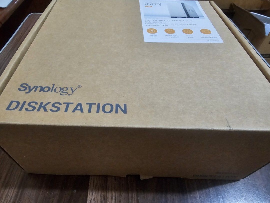 Synology Diskstation DS223J 2-Bay NAS Network Attached Storage (Category: Networking) located in Abulug. Submitted by surplus0830 (Listing ID 1385851485, Image 2). Description: .