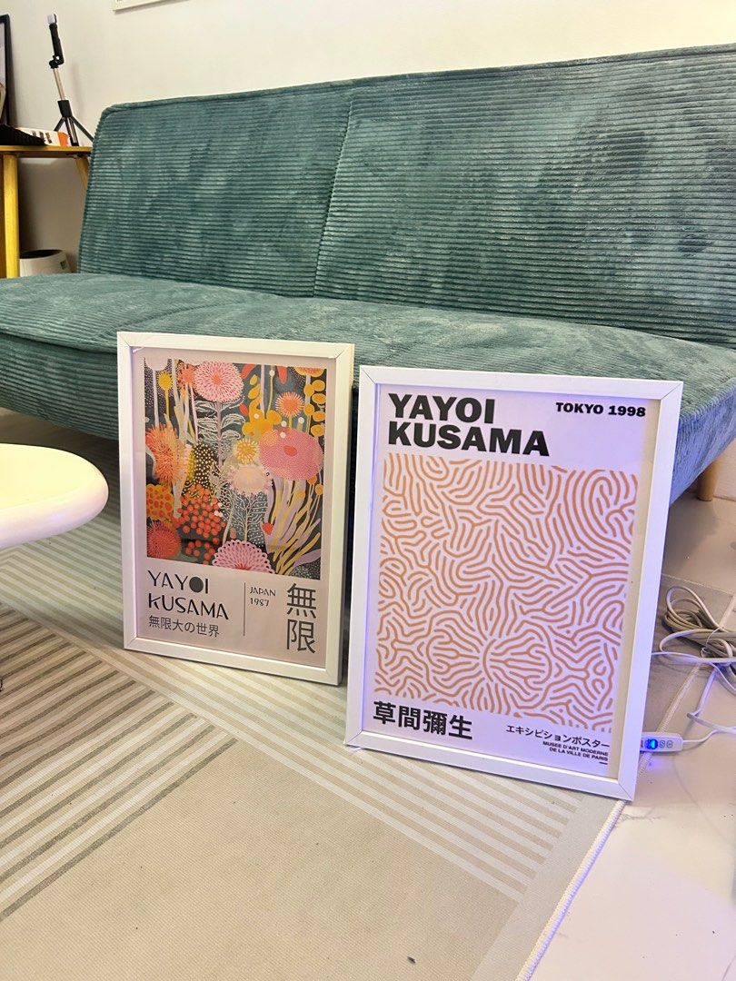 yayoi kusama framed wall poster (Category: Frames & Pictures) located in Cavite. Submitted by _schmyla (Listing ID 1385857969, Image 1). Description: .