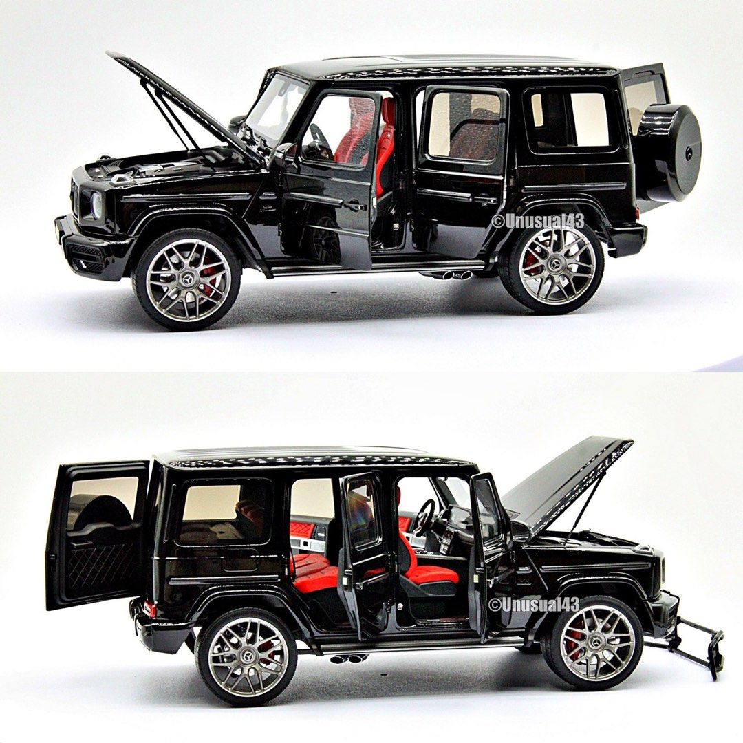 1/18 Almost Real Model Mercedes AMG G63 Edition 55 2022 Obsidian Black