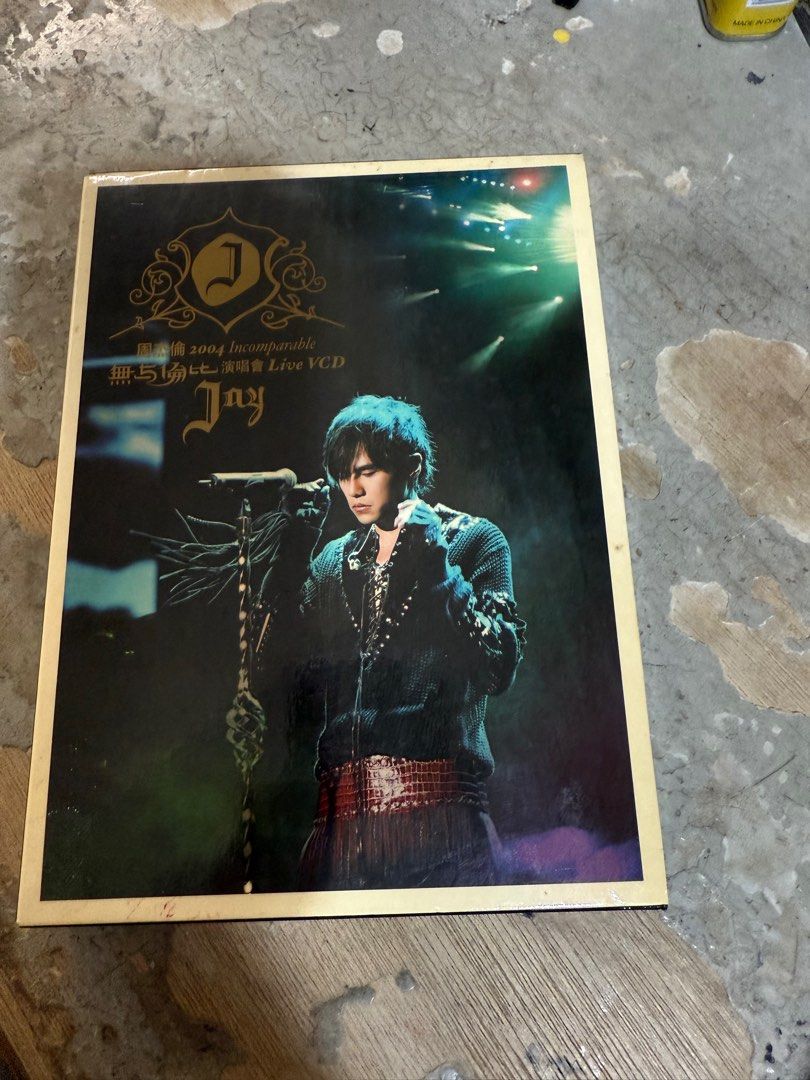 CD+VCD：周杰倫 2004 Incomparable 無與倫比演唱會 JAY CHOU ジェイ