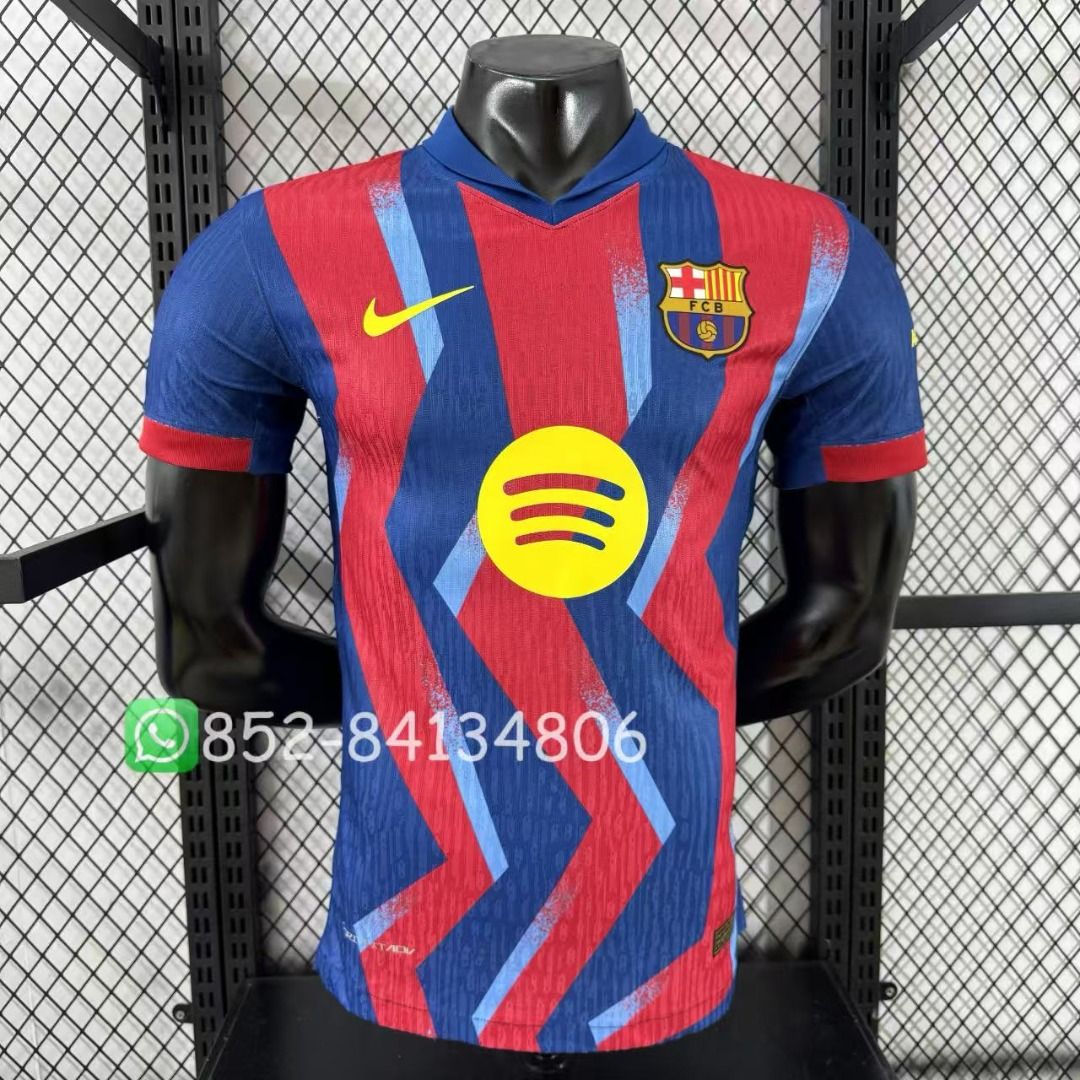 👏巴塞隆拿FCB FC Barcelona 25/26賽季第四球衣球迷版球員版球衣波衫足球服💎紫鑽商家💎  所有衫款/球員/號碼全齊有鐘意嘅款直接帶圖詢價（