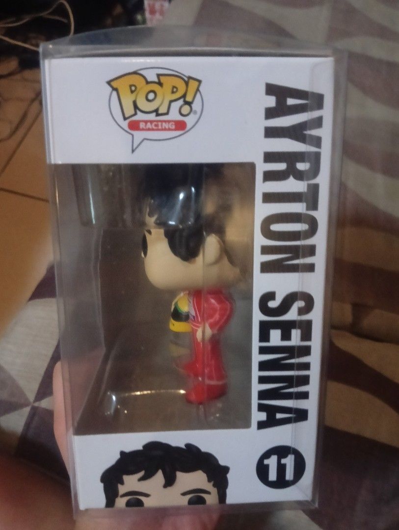 Ayrton Senna Funko Pop (Category: Figurines & Statues) located in Imus. Submitted by therainmaster.f1_ph (Listing ID 1386011077, Image 2). Description: Ayrton Senna Funko Pop 1200 Brand New!!! McLaren Overalls Version.