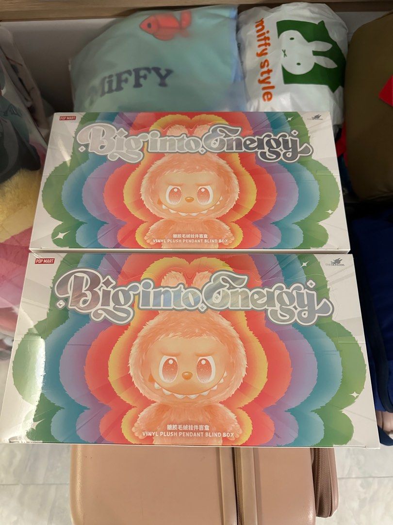 [BN sealed] Labubu v3 set - big into energy, Hobbies & Toys, Toys ...