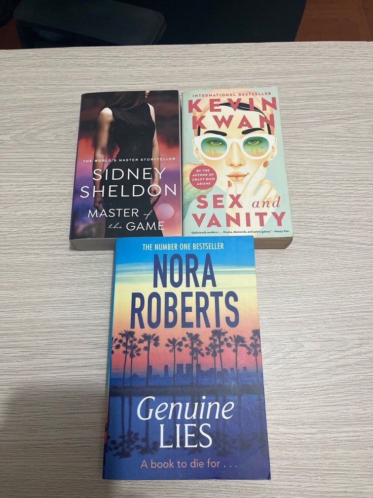 Book Bundle (Romance) Kevin Kwan, Sidney Sheldon, Nora Roberts (Category: Storybooks) located in Dasmarinas. Submitted by aicaldo (Listing ID 1386025151, Image 1). Description: Downsizing my book collection. 📚 🤎 As these books are preloved, please manage your expectation. 📲 GCASH/MAYA/BDOPAY payment only. Payment must be confirmed before shipping. 📦🚛 BUYER must book their own pickup service (Lalamove/LBC/MoveIt etc.) and must shoulder the ex