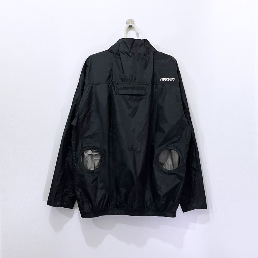 BURTLE Japan - Aircraft Black Work Jacket (Category: Coats, Jackets and Outerwear) located in Taguig. Submitted by shopharee (Listing ID 1386011639, Image 2). Description: MEASUREMENTS ('Laid Flat' in Inches): 🔸 Shoulder : 19.00'' 🔸 Pit to Pit : 23.00'' 🔸 Sleeves : 23.00'' 🔸 Length : 27.00'' 🔸 Bottom : 17.00'' ITEM CONDITIONS: 🔸 Material Quality: 10/10 🔸 Color rating: 10/10 🔸 Appearance: 10/10 🔸 Gently used. Can pass as brand new. 🔸 No 