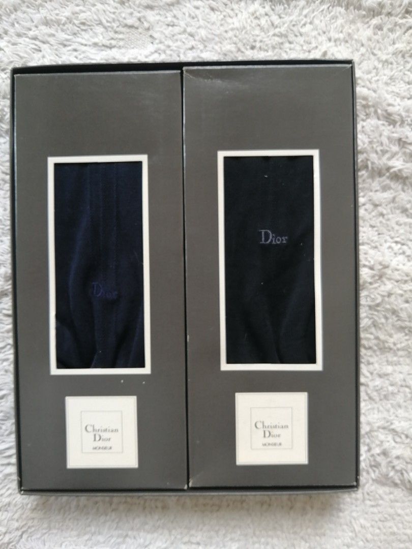 CHRISTIAN DIOR SOCKS FOR MEN JAPAN (Category: Socks) located in Liloan. Submitted by aidolcapz88 (Listing ID 1386087522, Image 2). Description: 2 pair socks take all..