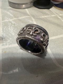 Chrome hearts 童軍花旋轉戒指64201643896705110