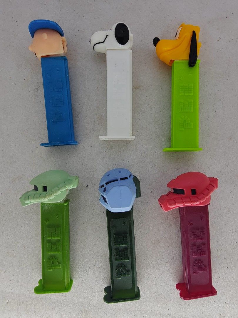 Collectible Pez Candy Dispenser - Take All (Category: Vintage Collectibles) located in Tabuk. Submitted by Spawnerist_Collectibles (Listing ID 1386116945, Image 2). Description: ▫️Pez ▫️Candy Dispenser ▫️Set of 6 (Take All) ▫️Very Good Condition ▫️Shipping Nationwide ▫️Payment is through GCash or Bank transfer..