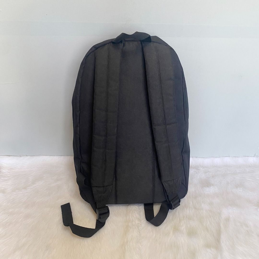 Dickies Black Nylon Backpack (Category: Backpacks) located in Cebu City. Submitted by posh_avenue888 (Listing ID 1386181992, Image 3). Description: In very good condition. From Japan. Crafted in durable nylon. 100% authentic!!! 12" x 16" x 4.5".
