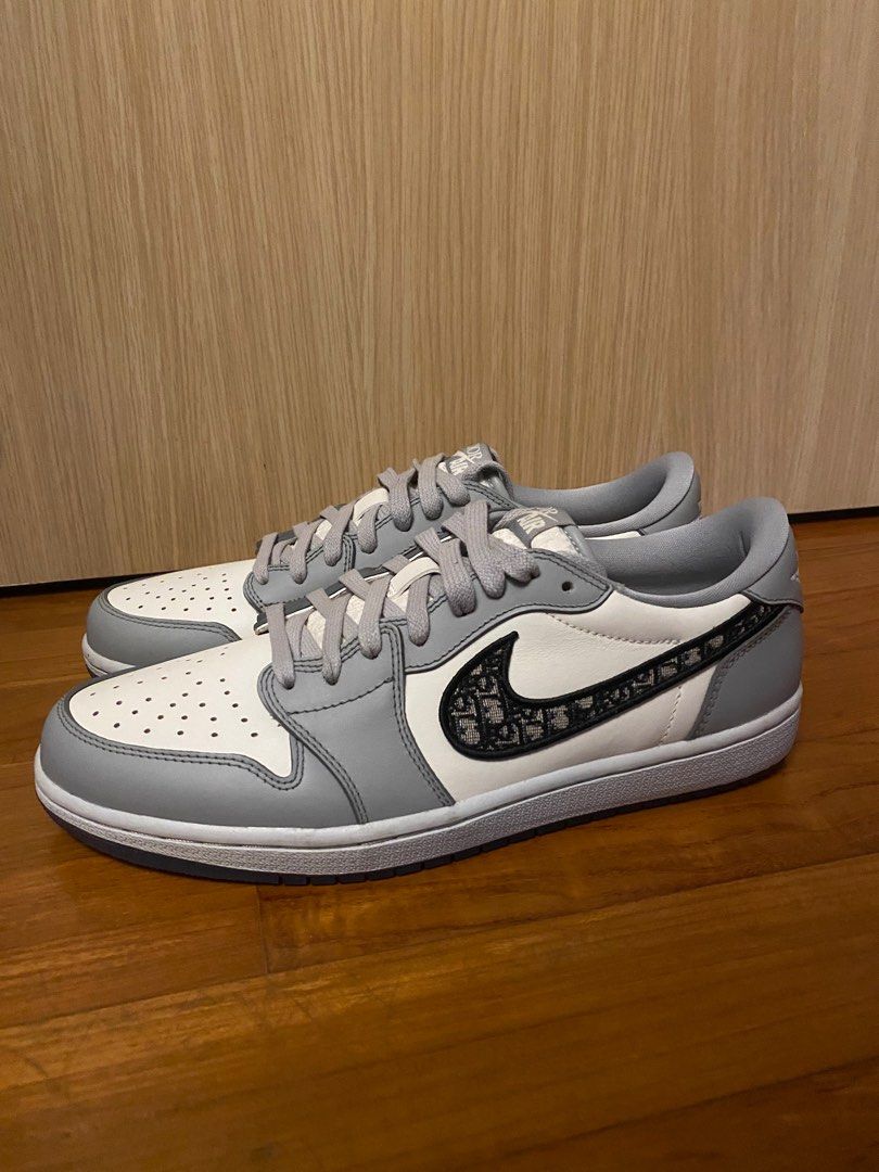 Nike Dunk Low X Dior Air Jordan Low Dior X Air Jordan Low OG Grey - Main Image