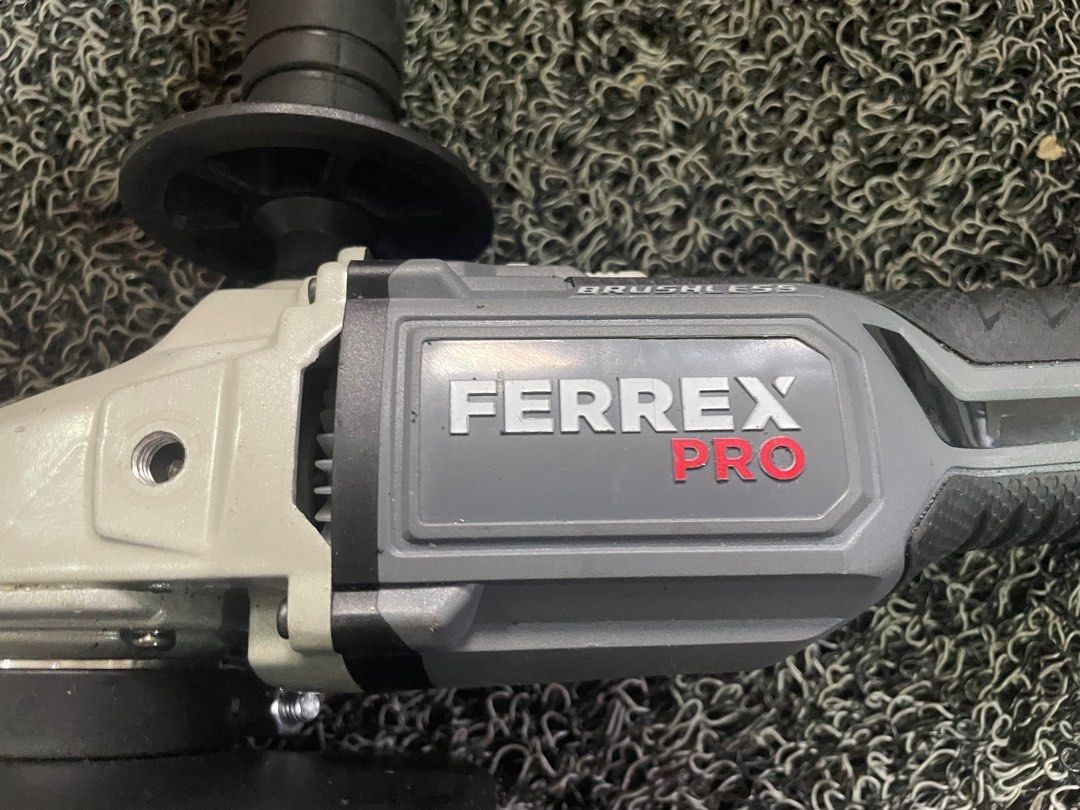 Ferrex 20v brushlesa angle grinder (Category: Construction Tools & Equipment) located in Pasay City. Submitted by enrico_appliances (Listing ID 1386120468, Image 2). Description: battery operated working condition no problems with unit battery not included negotiable for sure buyer.