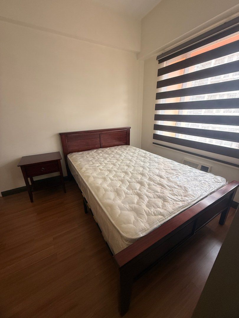 For Lease: 1BR Greenbelt Parkplace (Category: Apartments & Condos) located in Pasig City. Submitted by adesarealestategroup (Listing ID 1386203948, Image 3). Description: Greenbelt Parkplace Legazpi, Makati 1BR (corner) 48 sqm 19th floor Philux sofa Fashion Interiors dining table Ikea dining table Brand new bed Brand new ref (Beko brand) Recently repainted Facing Northwest No parking slot No washer and dryer Never tenanted 2 months advance 2 mont