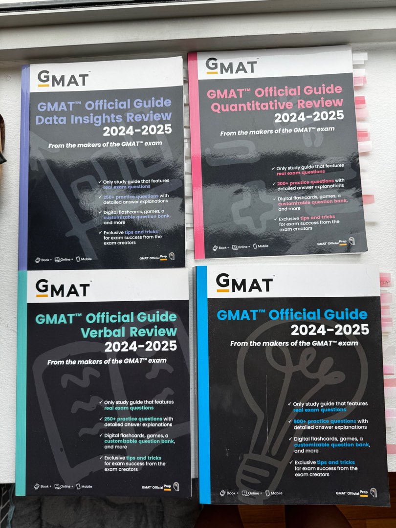 GMAT Official Guide 20242025 Data Insights, Quantitative, Verbal