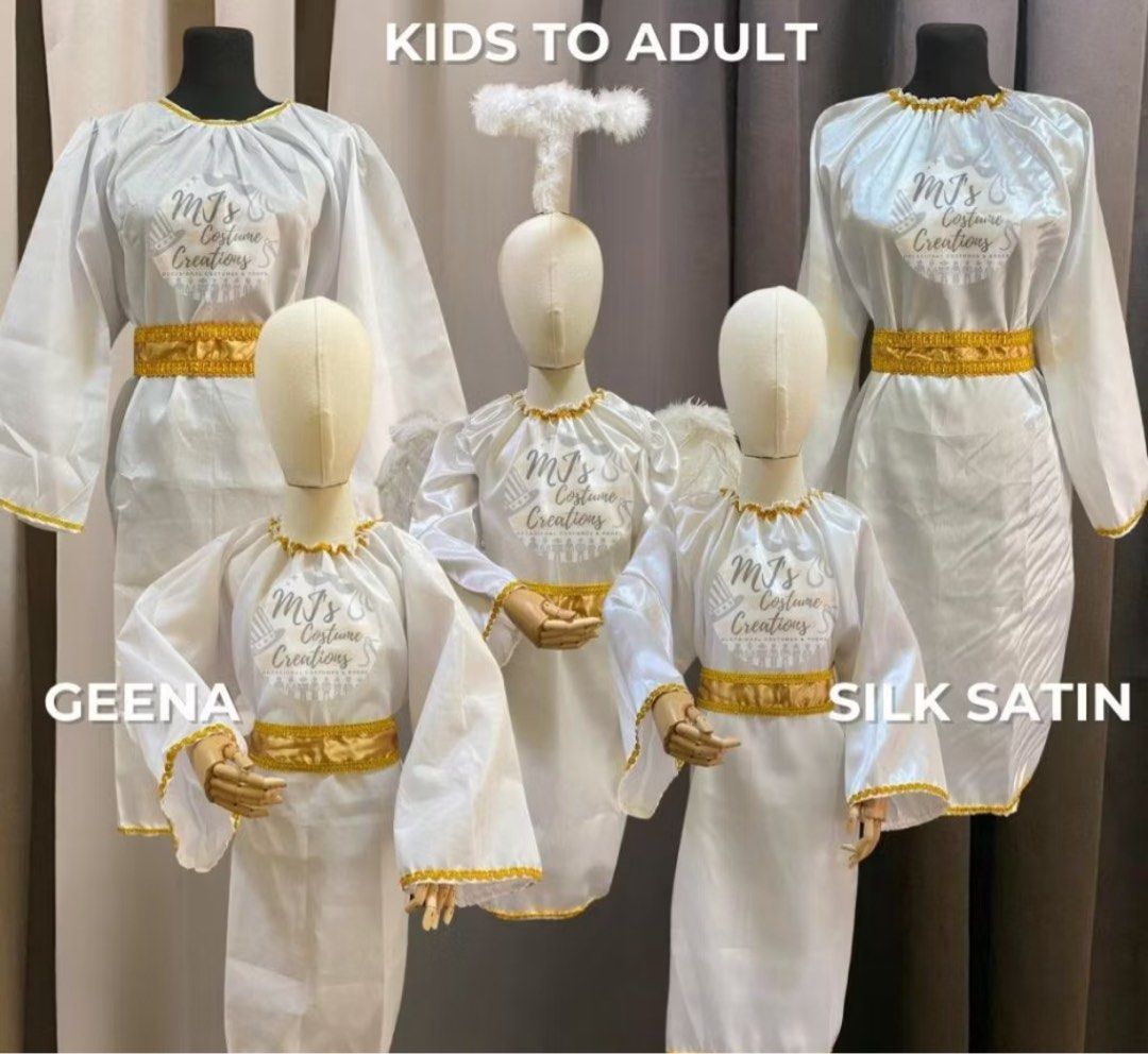 GREEK | ANGEL COSTUME (Category: Traditional & Ethnic wear) located in Pateros City. Submitted by libertes (Listing ID 1386075811, Image 2). Description: Unused Fabric: SILK SIZE: Fits 12yrs old - ADULT Large size (check the size dscriprion).