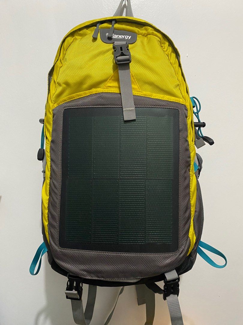 Hanergy Solar Power Hiking/ Camping Backpack (Category: Backpacks) located in Baguio. Submitted by ssup.genrg (Listing ID 1386089229, Image 1). Description: Large Capacity Loc: Baguio Can do COD SF c/o buyer .