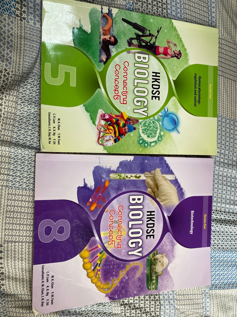HKDSE Biology 5 & 8 課本, 興趣及遊戲, 書本 & 文具, 教科書 - Carousell
