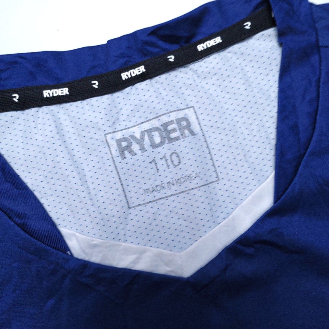 Kaos Jersey Badminton Dryfit RYDER Second Original, Fesyen Pria ...
