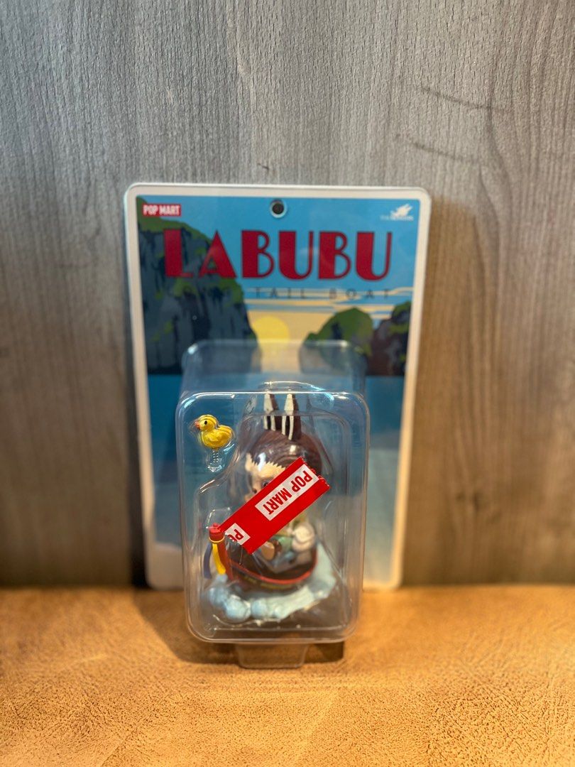 POPMART Labubu Long Tail Boatタイ限定フィギュア POP MART LABUBU Thailand Limited, Long Tail Boat Trendy Figures