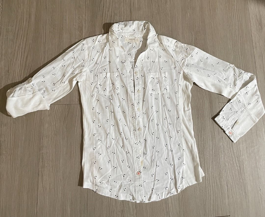 MANGO LONG SLEEVE (Category: Babies & Kids Fashion) located in Muntinlupa City. Submitted by quickbasket (Listing ID 1386193542, Image 1). Description: Pre-loved, not thrifted (excellent condition) Good as new No issue COLOR MAY VARY DUE TO LIGHTING.