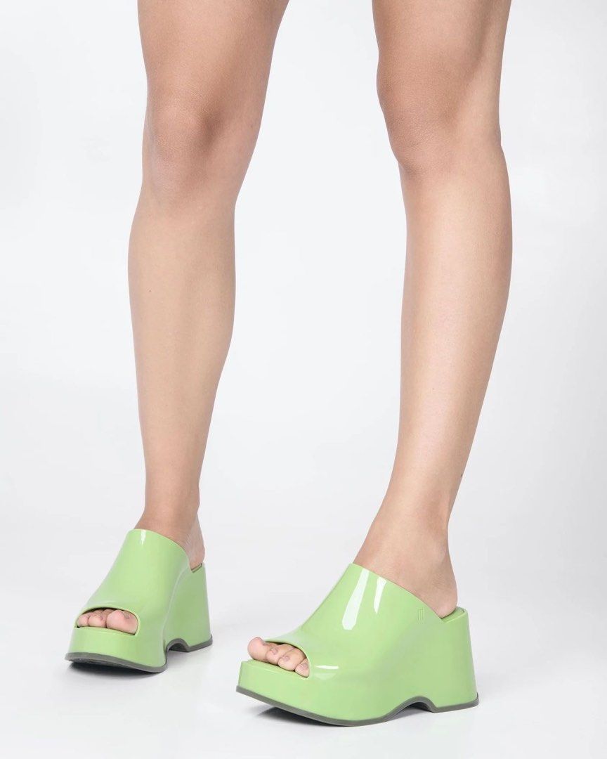 MELISSA PATTY AD AO706 GREEN (Category: Flats & Sandals) located in Muntinlupa City. Submitted by childofmeme (Listing ID 1386061545, Image 1). Description: Worn a couple times 100% Authentic, store bough in ATC No box US Size 6, fits a size EU 36 perfectly RFS: Decluttering.