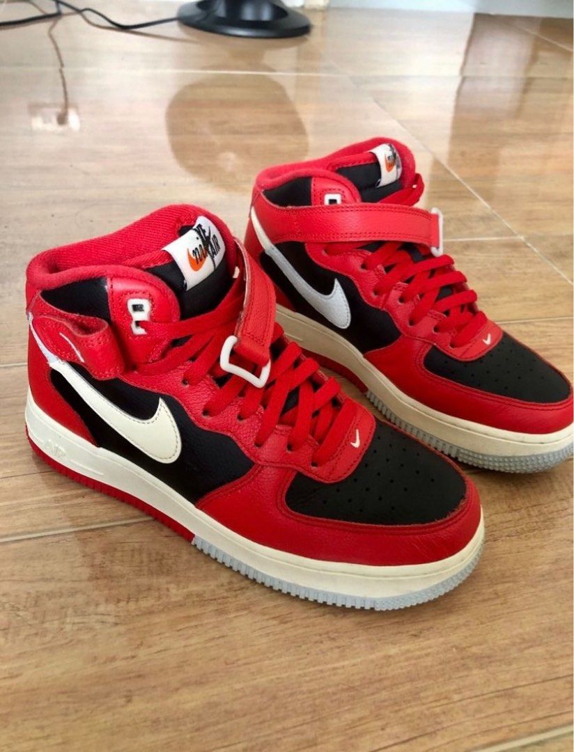 Nike Air Force 1 Mid ‘07 LV8 (Category: Sneakers) located in Lapu Lapu. Submitted by clarklogro (Listing ID 1386143331, Image 1). Description: Original and Authentic - Purchased from Nike Ayala Centre Cebu RRP 7395 Only worn 3-4 times Selling because it’s too small for me .