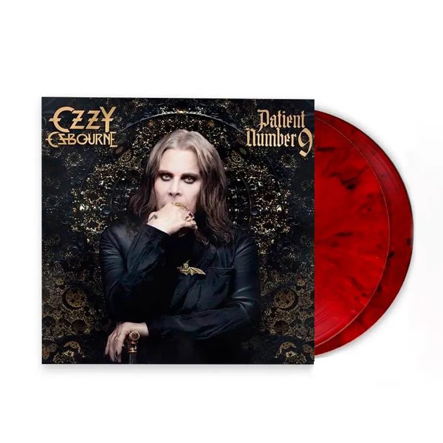 Ozzy Osbourne Patient Number 9 (Transparent Red Black Marble) vinyl