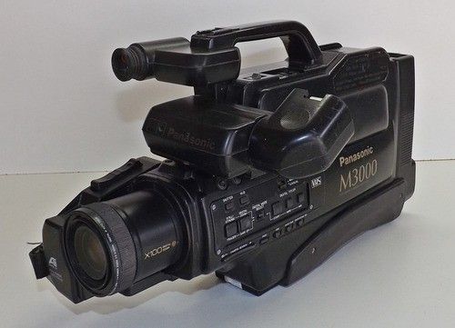 Panasonic M3000 VHS Camcorder, Photography, Video Cameras on Carousell