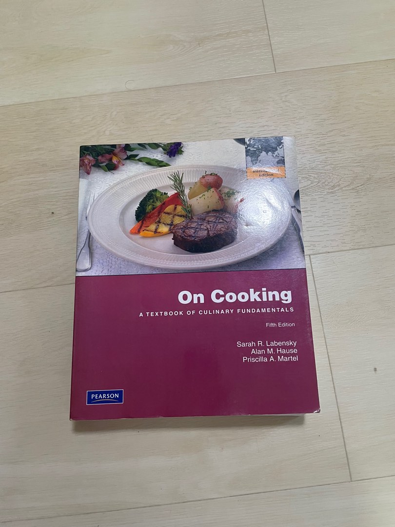 Pearson - On Cooking (A textbook of Culinary Fundamentals) 5th Edition ...