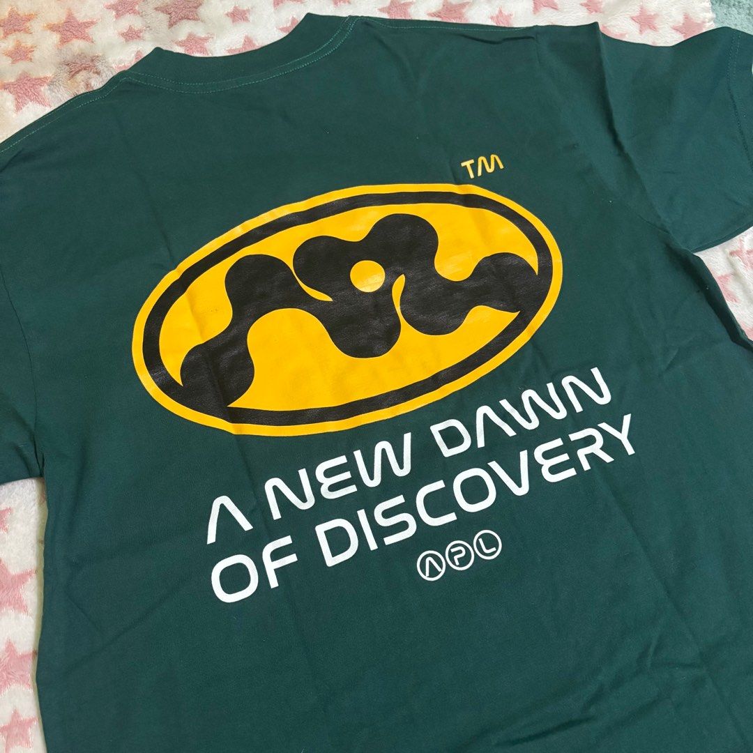 Pond Naravit Apollo APL Brand Uranus Green NDD Tee (Category: Tshirts & Polo Shirts ) located in Maasin. Submitted by rexyclebin (Listing ID 1386170616, Image 3). Description: never worn out, only taken out of packaging to try on (didnt like the fit on me) no original packaging na i bought this last year around oct-nov :) can show proof of purchase. size small! kindly check the size chart for more info. tags ppnaravit pondphuwin gmmtv merch.