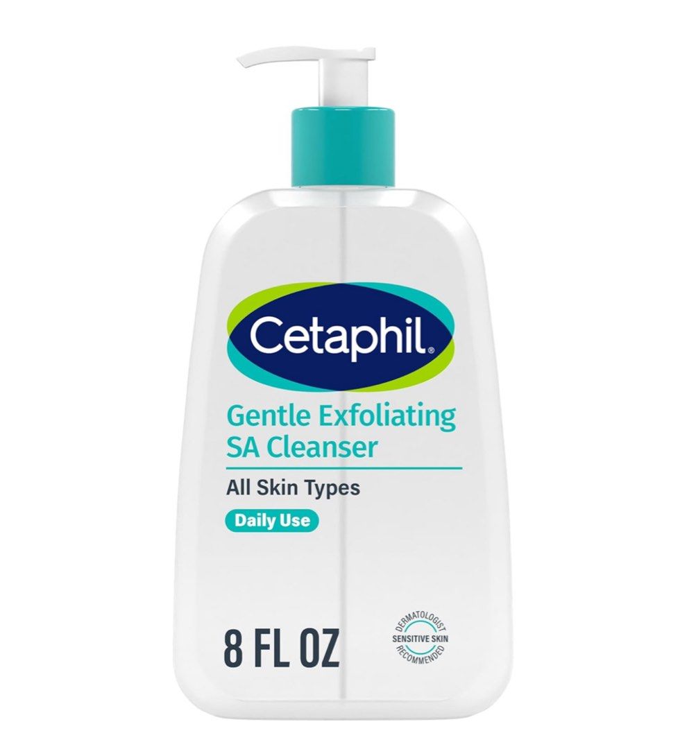 [PREORDER] Cetaphil Gentle Exfoliating SA Cleanser 8oz (Category: Face Care) located in Makati City. Submitted by kkxplore (Listing ID 1386078191, Image 1). Description: (This is a PREORDER ITEM) 100% Authentic item from US Est 2 weeks lead time Gently cleanses and exfoliates to promote surface skin cell renewal for smooth, even and radiant-looking skin after just 1 use Gentle and non-irritating chemical exfoliation, suitable for daily use on sen