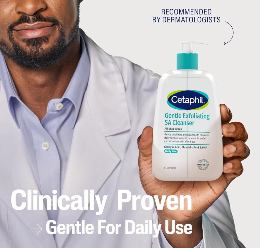 [PREORDER] Cetaphil Gentle Exfoliating SA Cleanser 8oz (Category: Face Care) located in Makati City. Submitted by kkxplore (Listing ID 1386078191, Image 3). Description: (This is a PREORDER ITEM) 100% Authentic item from US Est 2 weeks lead time Gently cleanses and exfoliates to promote surface skin cell renewal for smooth, even and radiant-looking skin after just 1 use Gentle and non-irritating chemical exfoliation, suitable for daily use on sen