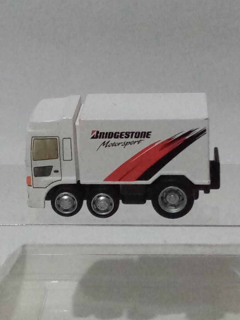 Rare ChoroQ Chibiko Bridgestone Transporter (Category: Vehicle & Diecast Models) located in San Pedro. Submitted by 0bennyfitus0 (Listing ID 1386012805, Image 2). Description: ChoroQ Chibiko Bridgestone Motorsport Transporter Rare Excellent condition What you see is what you get.