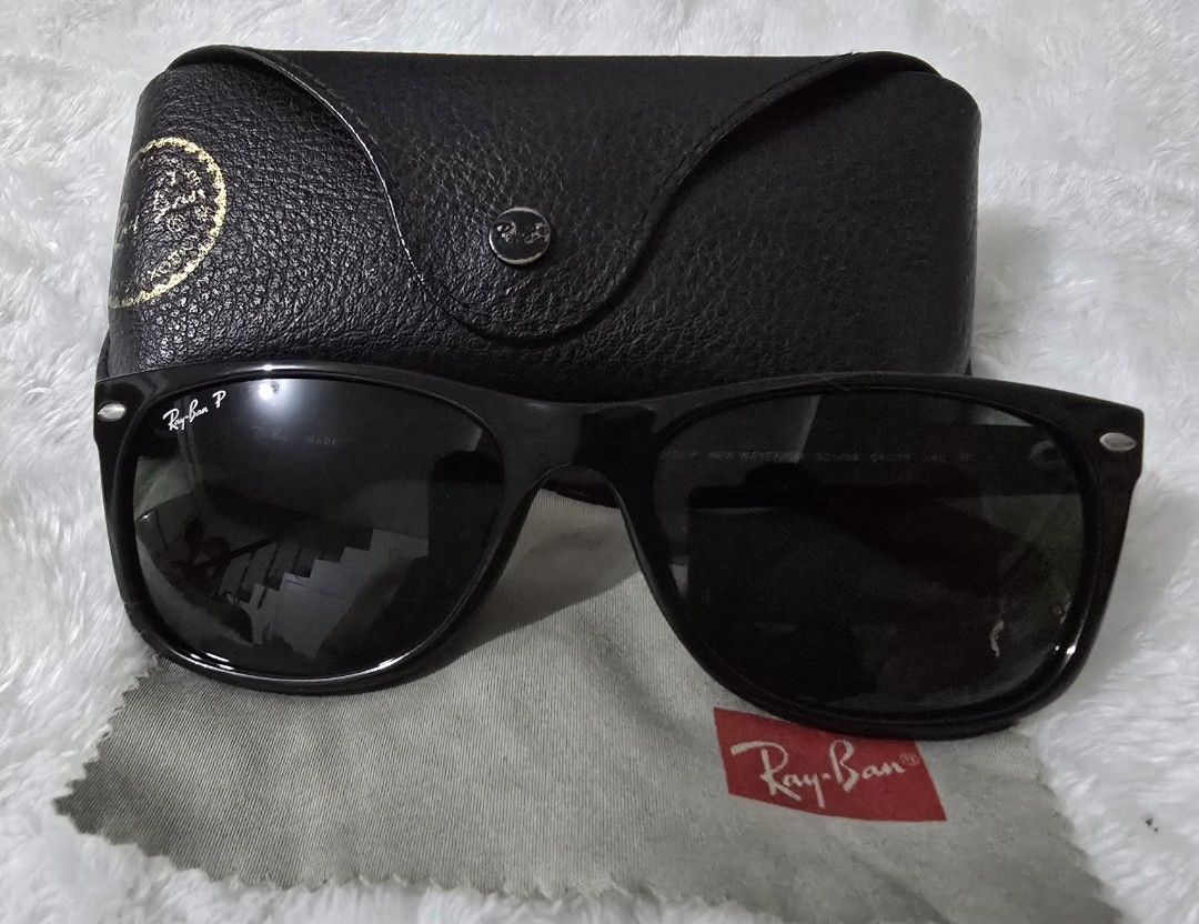 Ray Ban New Wayfarer Polarized (Category: Everything Else Others) located in Quezon City. Submitted by smallblackant (Listing ID 1386092719, Image 1). Description: RB 2132-F Asian Fit Size 58 Polarized sf at buyers expense.