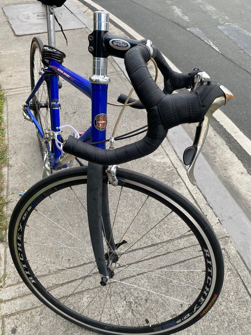 ROAD BIKE STANDARD CARBON FORK (Category: Bicycles) located in Manila. Submitted by tedcorpus (Listing ID 1386122392, Image 3). Description: Bicycle Full Carbon Fork Italian Brand Standard Size Threadless Walang putol po Kakabili lang po last month from tryon trading makati Using it for my vintage roadbike… schwinn super sport glx.
