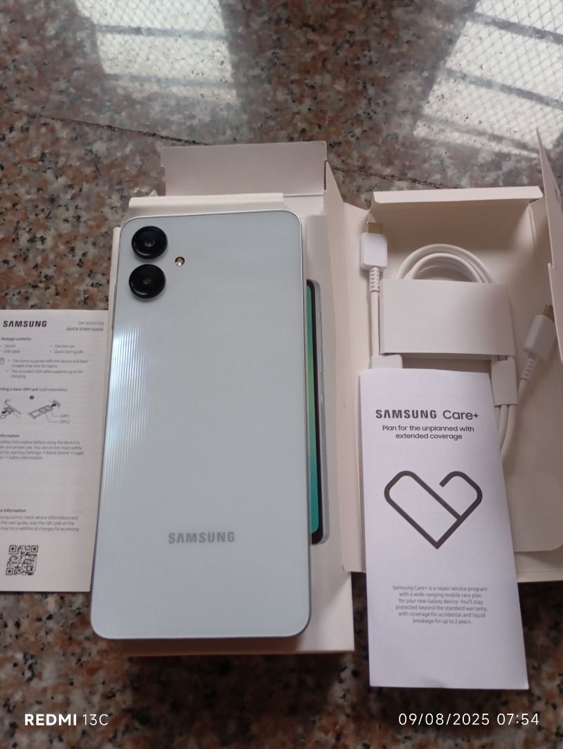 samsung a06 (Category: Samsung) located in Manila. Submitted by resryortgan (Listing ID 1386081324, Image 1). Description: ₱3000 only! FIX FIX FIX Brand New Samsung A06 Specs: 4/64GB 6.7 inch Side Fingerprint Scanner This is Brand New Phone Not Second Hand what u see is what u get. Meetups Montalban, San Mateo.