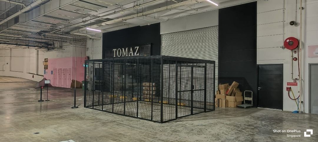 Security Fence / Fencing gate / wire mesh cage / work cage / storage ...