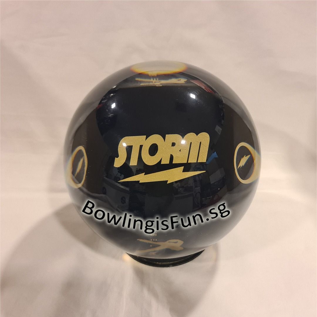 CLEAR STORM BLACK/GOLD BELMO ボウリングボール ベルモ・クリア・ゴールド（ブラック/ゴールド）STORM / BELMO CLEAR